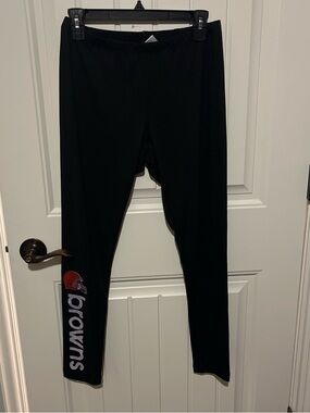 Cleveland Browns Women's Black Leggings